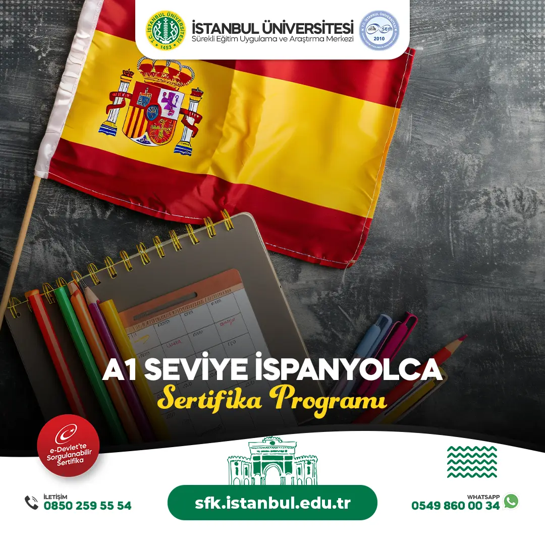 A1 Seviye İspanyolca Eğitimi